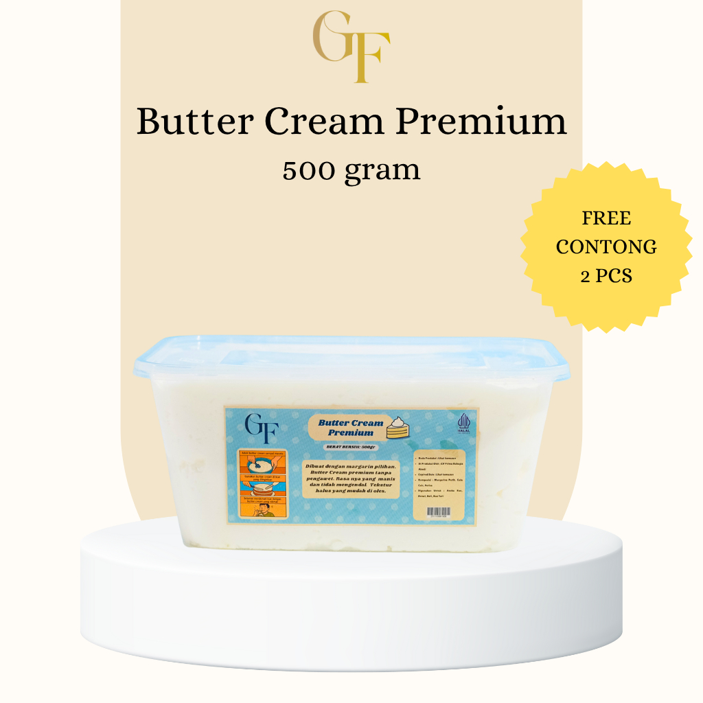 

BUTTER CREAM PREMIUM GF 500gr