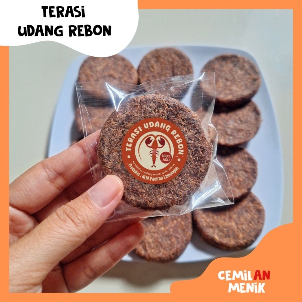 

Terasi Udang Rebon 100% Asli - Tanpa Pengawet - Produksi Paciran Lamongan
