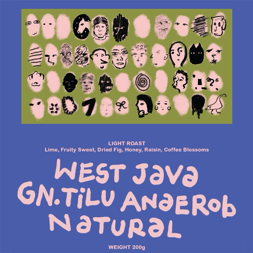 

WEST JAVA GN.TILU ANAEROB NATURAL Filter Beans By 7 Speed Roasters