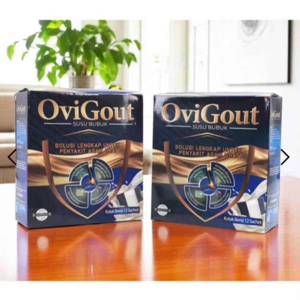 

OVIGOUT 2 BOX MILK SUSU OBAT ASAM URAT KOLESTROL NYERI SENDI