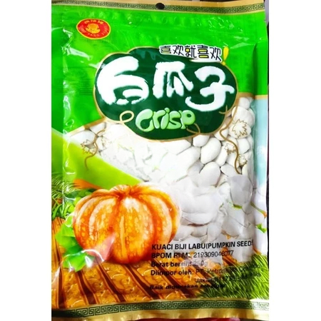 

Kwaci Putih packing pabrik 250gr Cemilan Kwaci Enak Hsiang