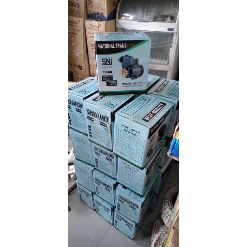 pompa air national gp 125 / pompa air listrik national king