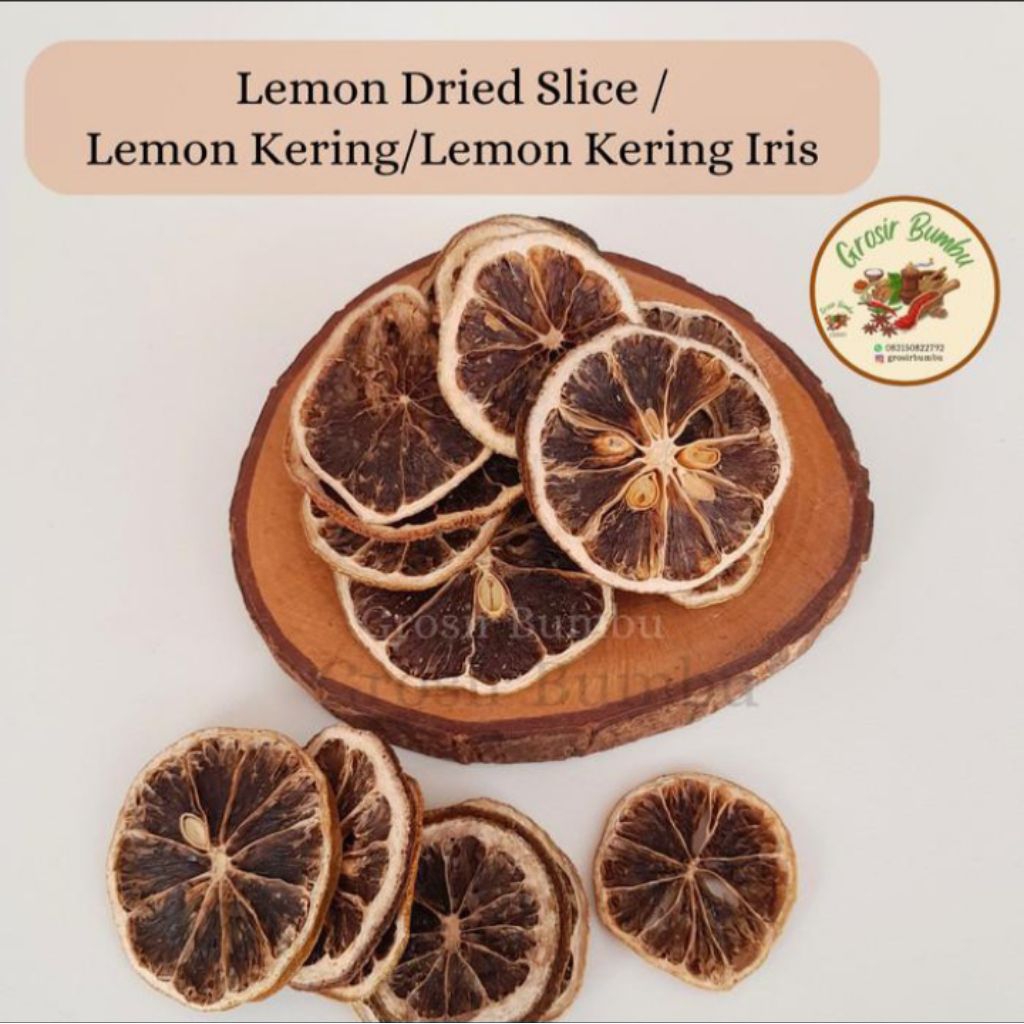 

lemon dried slice1kg/lemon kering/lemon kering iris100%