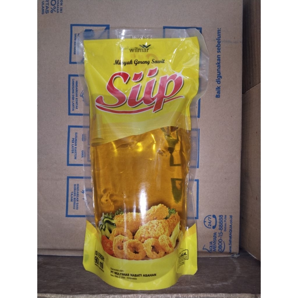 

Minyak Goreng Sawit Merk Siip 900 ml