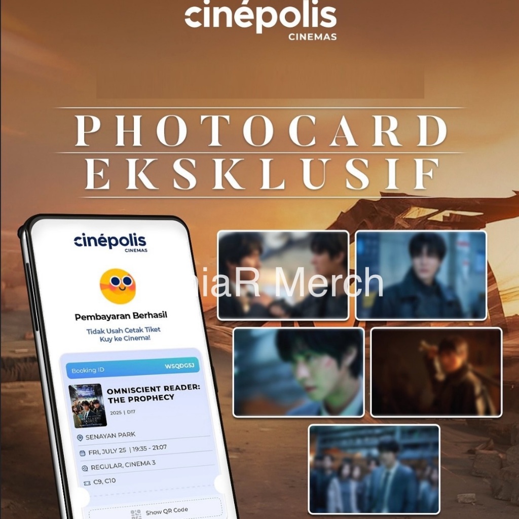 Omniscient Reader: The Prophecy x Cinepolis Official Photocard