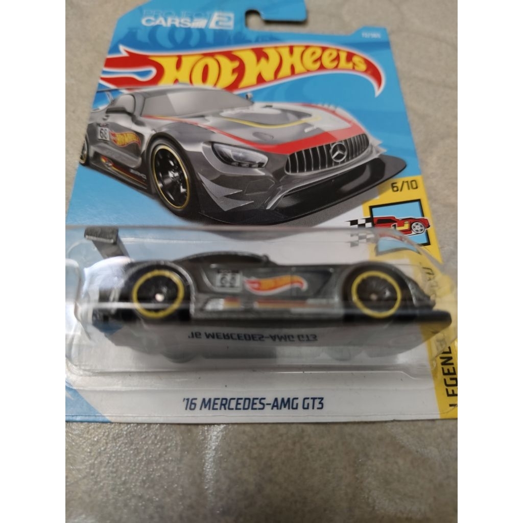 Hot wheels 16 mercedes Amg gt3 abu