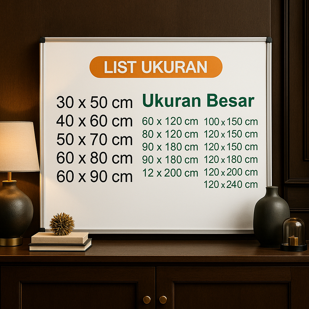 

SFO - Papan Tulis Putih untuk Spidol - Local Whiteboard