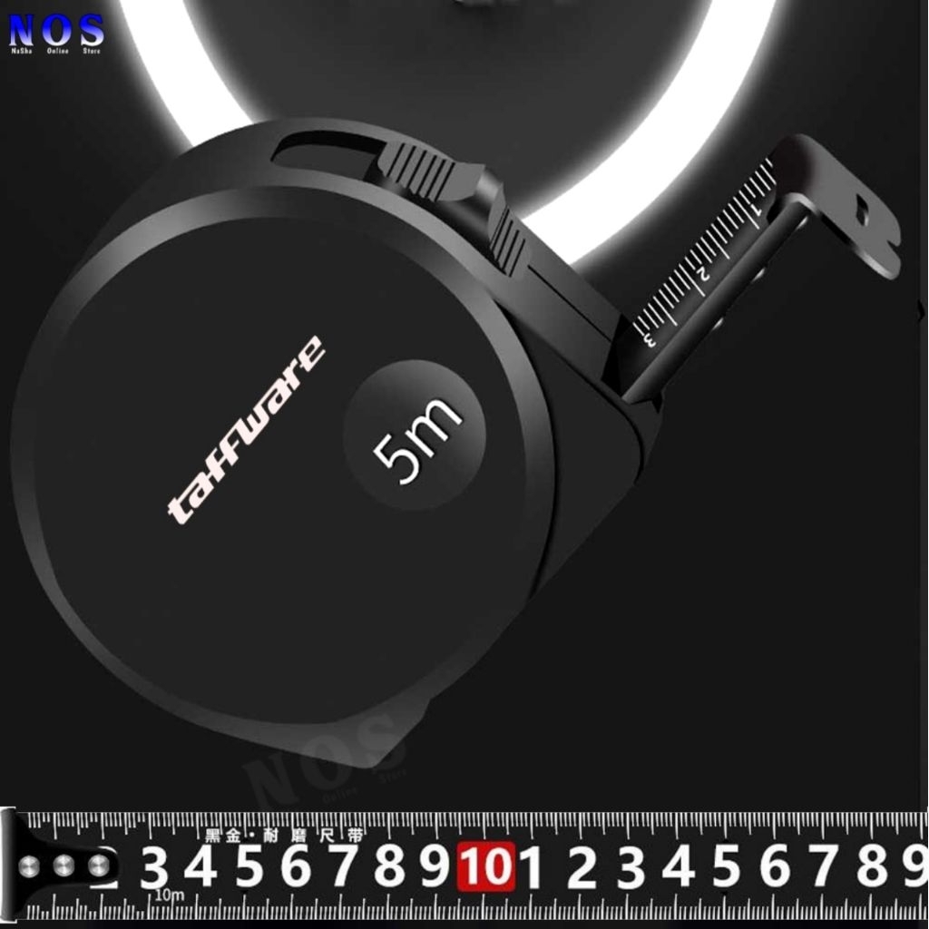 Taffware Meteran Tukang Presisi Roll Tape measure Lock System Meteran Industri Meteran Proyek