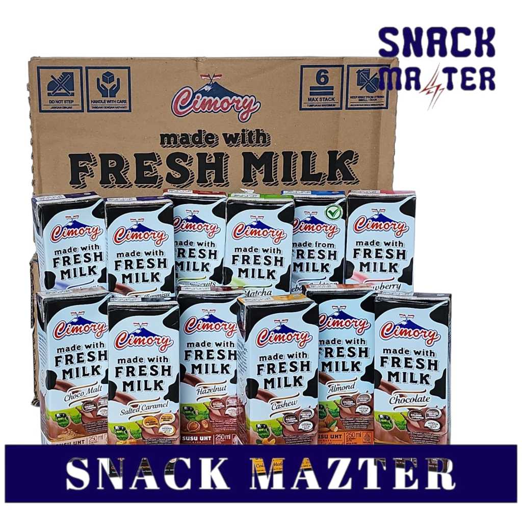 

Cimory Fresh Milk KARTON - Netto 250 mL x 24 pcs