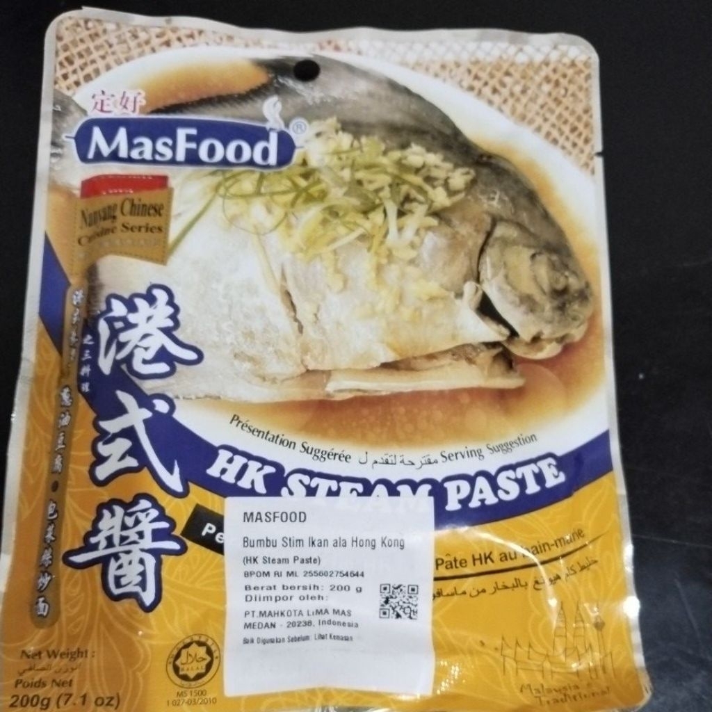 

Bumbu stim ikan ala hongkong 200g