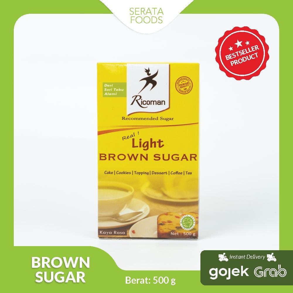 

Ricoman Light Brown Sugar 500gr