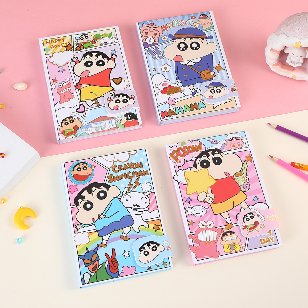 

HS - DIARY MAGNET HARDCOVER SINCHAN | DIARY HARDCOVER LUCU | BUKU DIARY | JOURNALING BOOK | BUKU JURNAL | BUKU CATATAN HARIAN