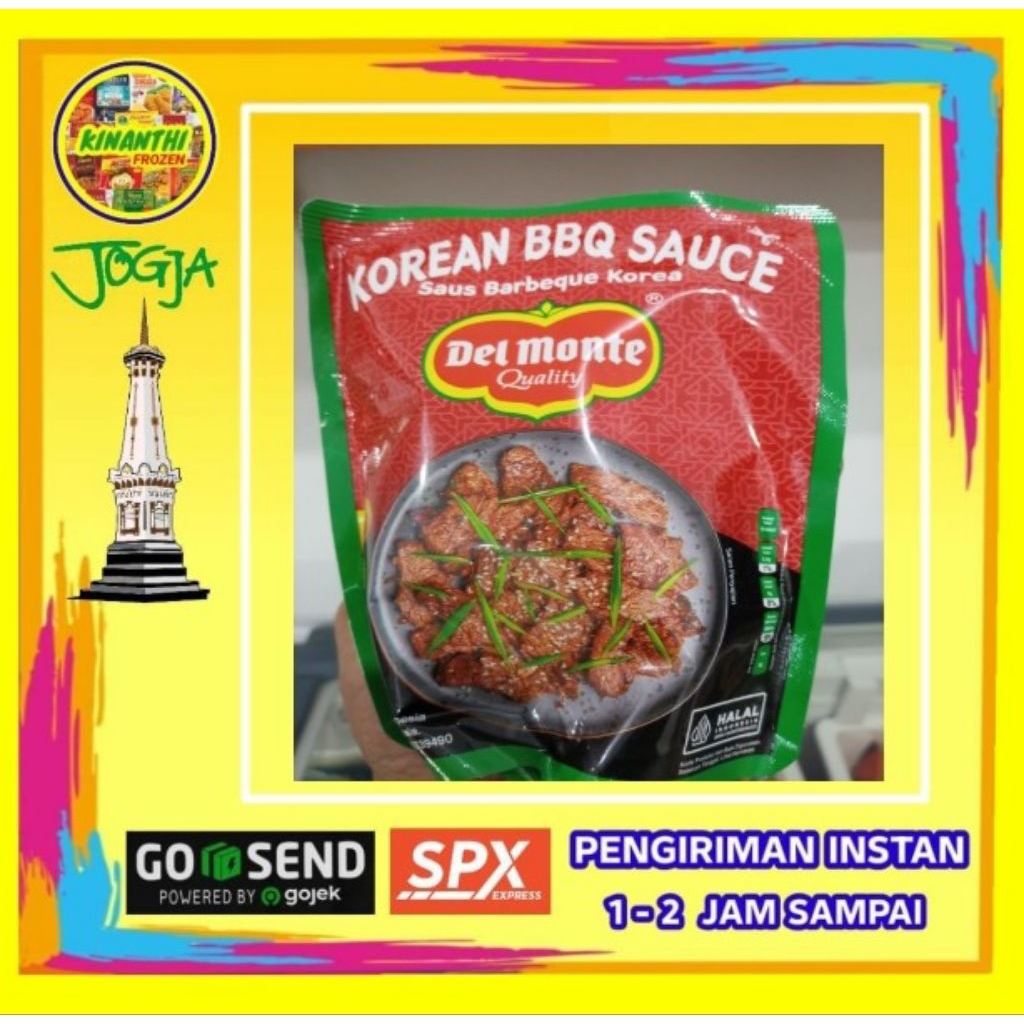 

Delmonte saus barbeque Korea 250gr, Jogja Frozen