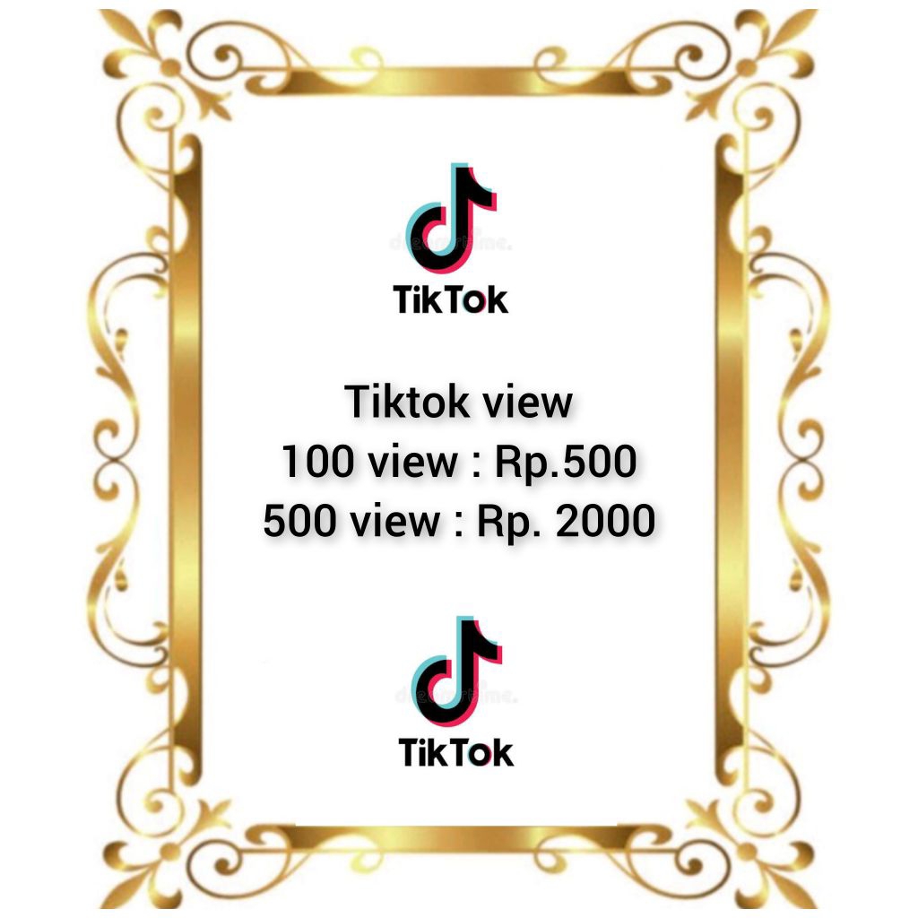 view tik tok Termurah