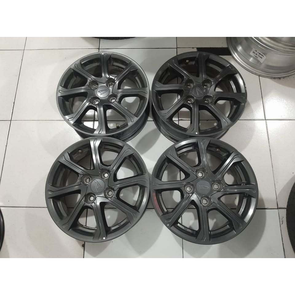 VELG MOBIL ORI STD AYLA RING 14 LEBAR 5 LUBANG BAUT PCD 4X100 ET45 PELEK