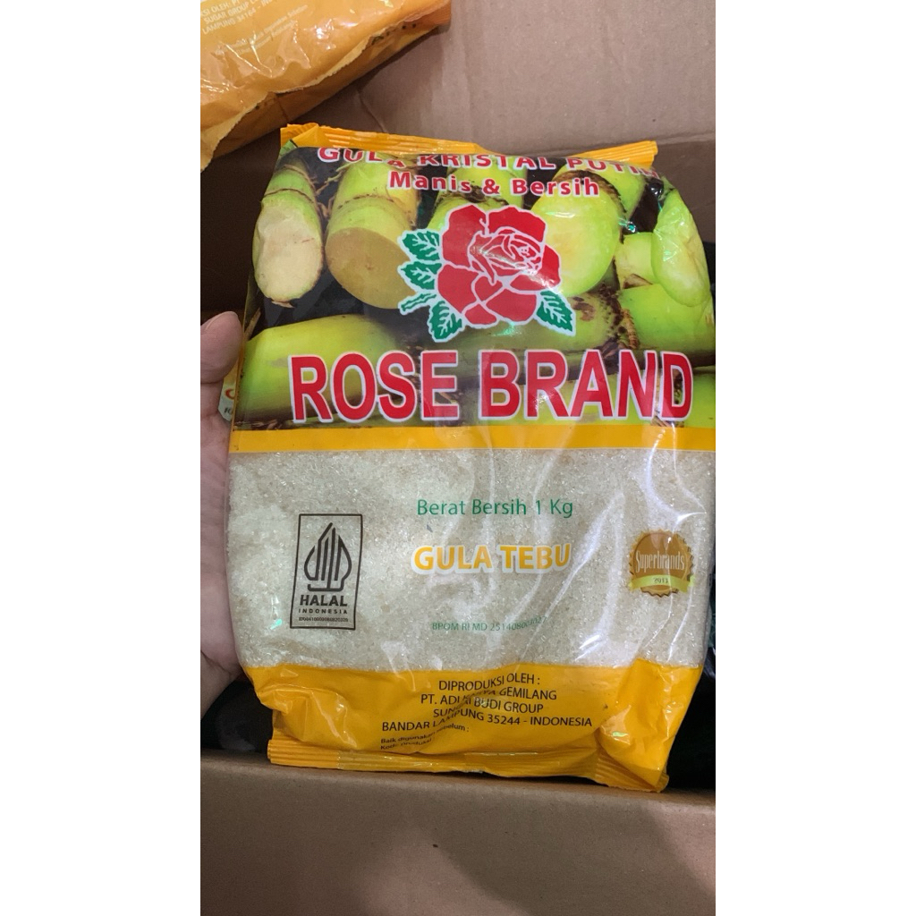 

gula pasir rose brand 1kg