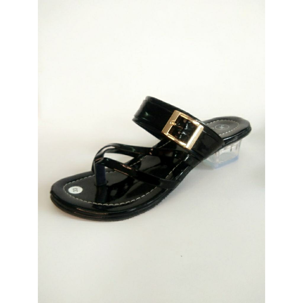 sandal kaca sandal tanggung anak sandal anak cewek