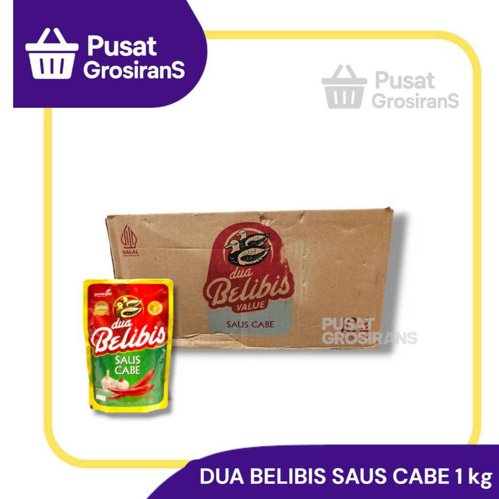 

Dua Belibis Saus Cabe / Tomat Pillow 1kg 1 Karton isi 15pcs