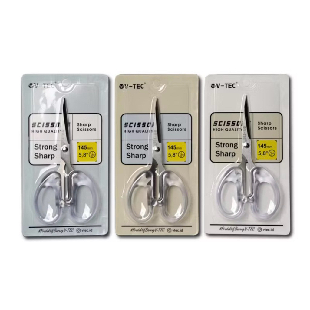 

(1 BIJI) GUNTING V-TEC TRANSPARANT 9012 / 9013 / 9014