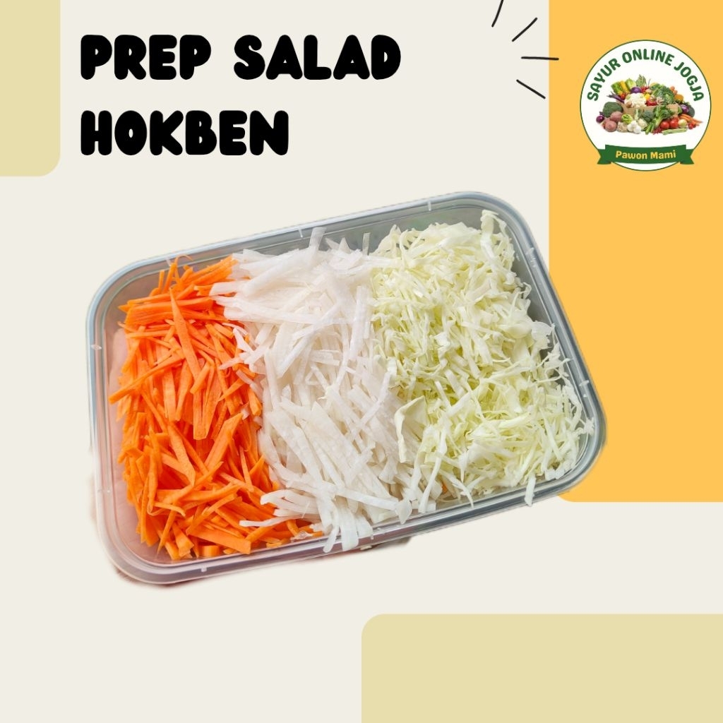 

Foodprep salad HokBen - PAWON MAMI SAYUR ONLINE JOGJA