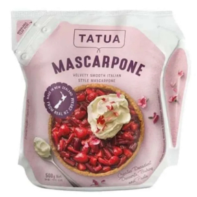 

Mascarpone Tatua 500gr / Tatua Mascarpone Cheese / Keju Mascarpone