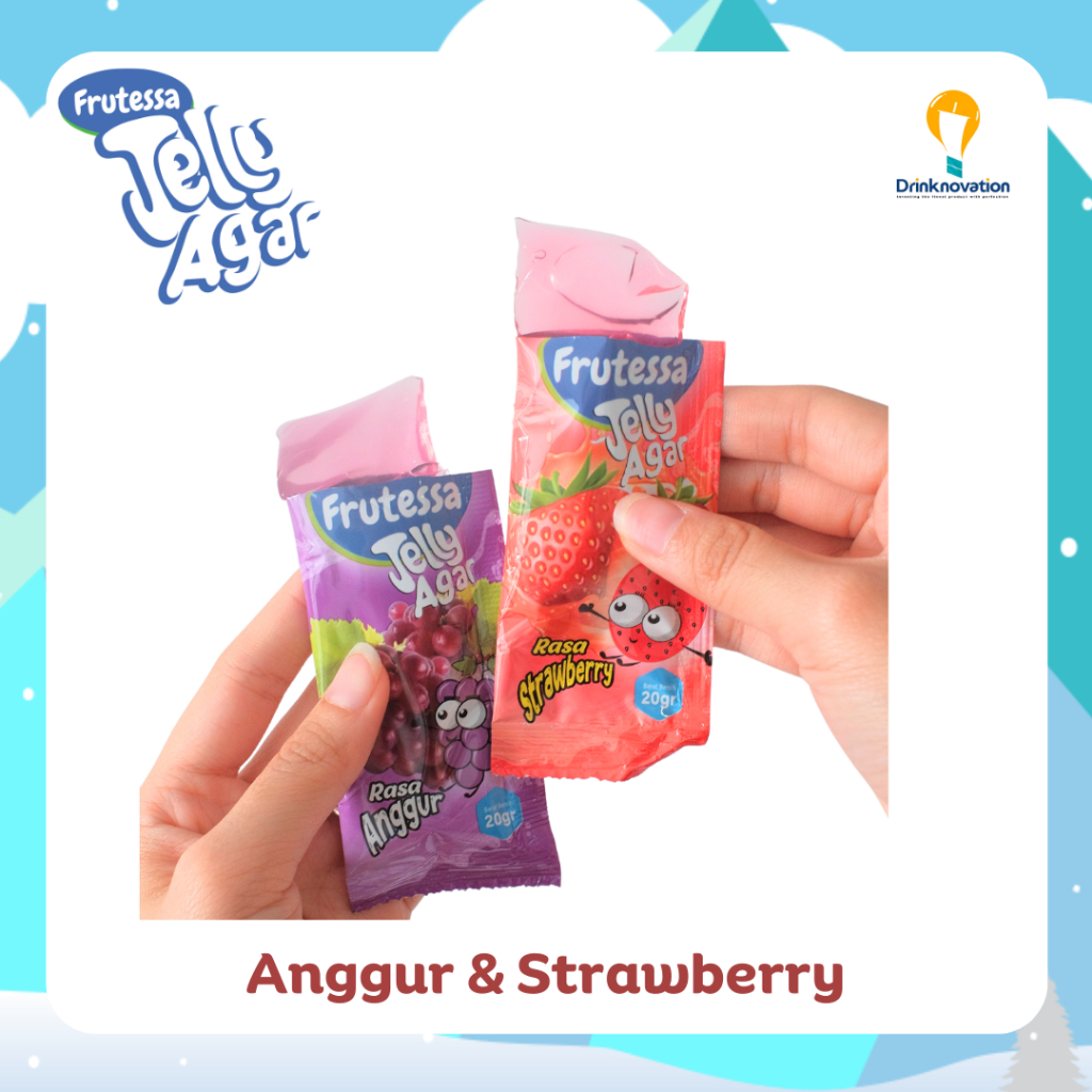 

Frutessa Jelly Agar Sachet | Cemilan Langsung Makan