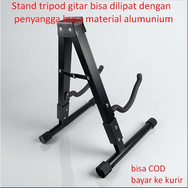 Stand Gitar Stand Bass Stand Biola Besi / Stand Bass