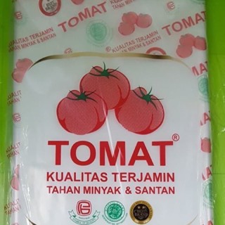 Plastik Es - Plastik Tomat 10 x 25 ( Prapatan panjang ) - Plastik Es - Food Grade
