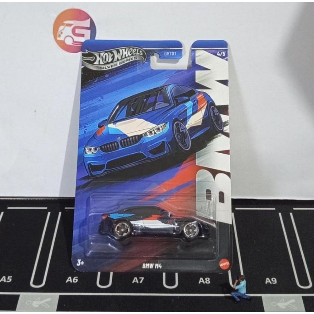 Hot wheels bmw m4 silver series BMW
