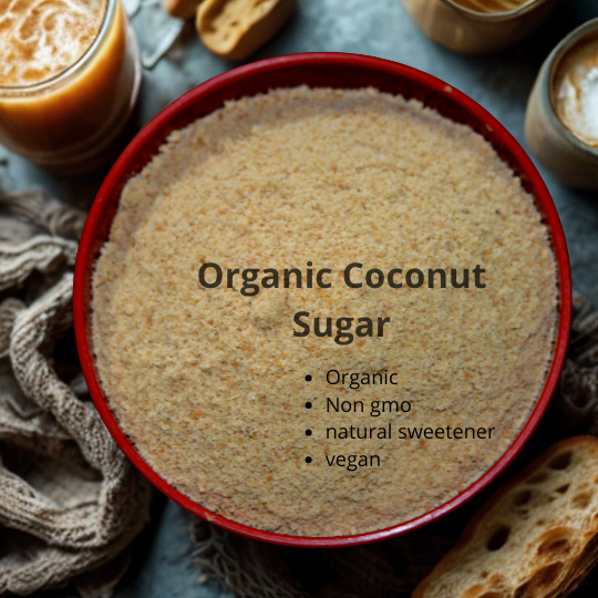 

ORGANIC COCONUT SUGAR NATURAL SWEETENERS 1000 GRAM