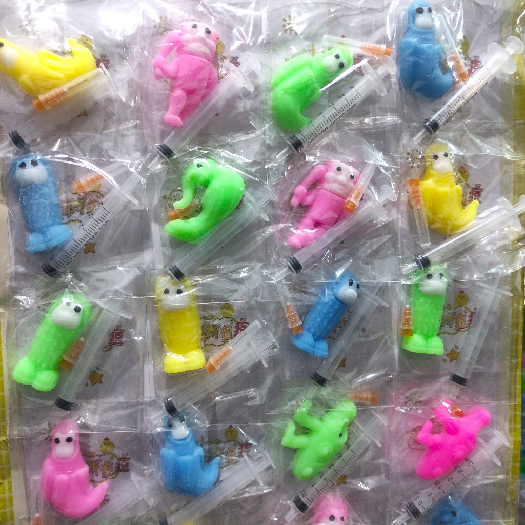 mainan boneka jelly suntik 1pc