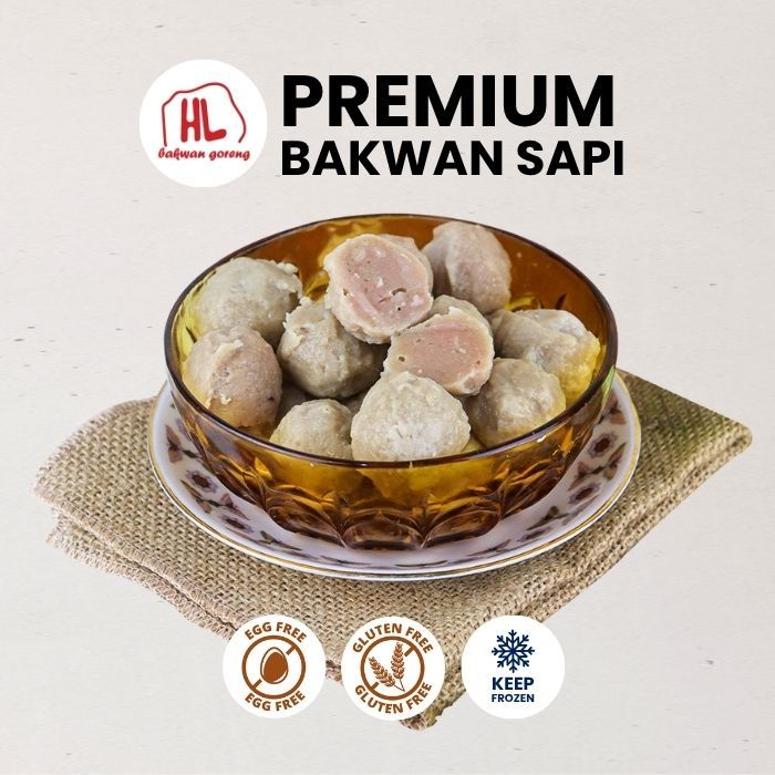 

HL Bakwan / Bakso Sapi Premium Tanpa Telur Gluten Free isi 10 pcs