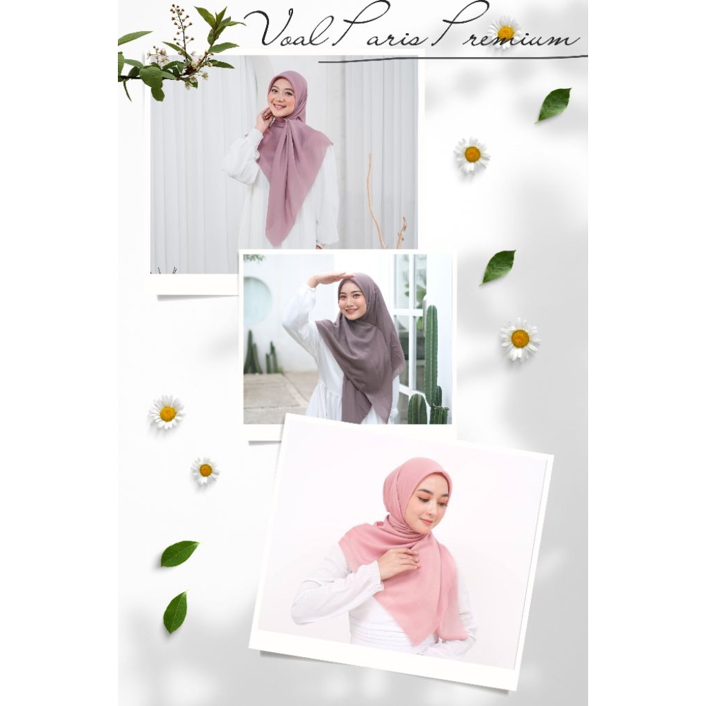 voal paris syar'i premium ada 26 warna