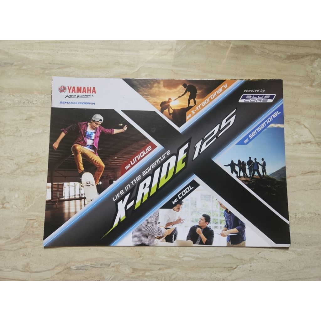 brosur katalog motor yamaha xride 2018 leaflet