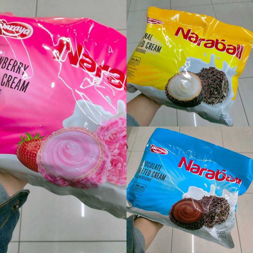 

Narabal 300 gr strawberry coklat vanila