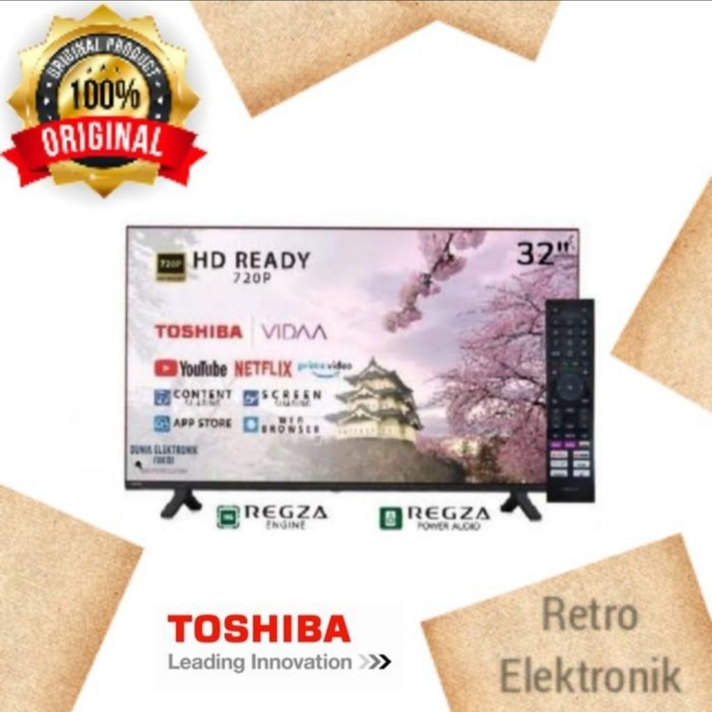 LED Smart Digital Toshiba 32 inch TV Smart Toshiba