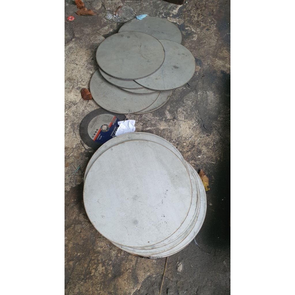 Plat Stainless Tebal 3mm Custom Bulat | Ss 304
