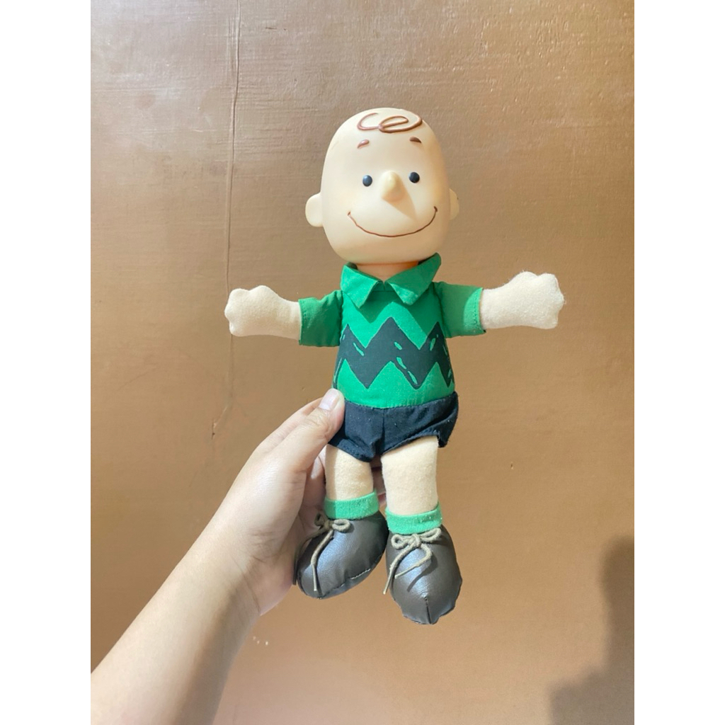 Boneka Karakter Charlie Brown Snoopy’s Friend size 27cm Original / Boneka Charlie Snoopy / Boneka Sn