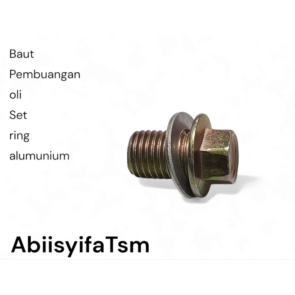 BAUT SET RING PEMBUANGAN OLI FIZR ALFA SIGMA CHAMP PNP MOTOR YAMAHA LAIN NYA