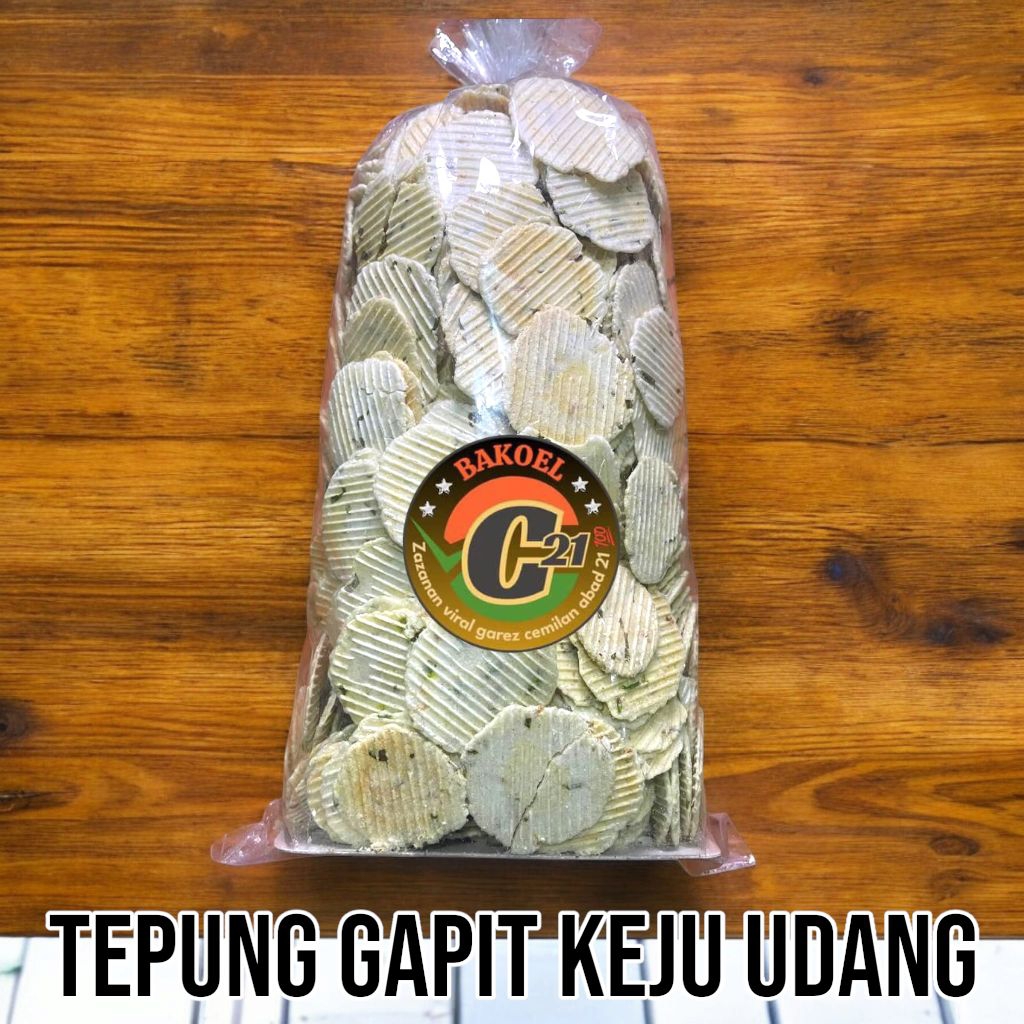 

TEPUNG GAPIT KEJU UDANG C21 JAJANAN VIRAL ABAD 21 KHAS CIREBON