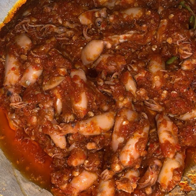 

Sambal Cumi Pedas