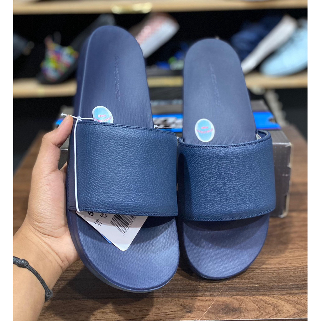 Skechers GAMBIX 51808 NVY Pria size 39.5(25cm)-41(26cm)-45(29cm)-46(30cm) made in china