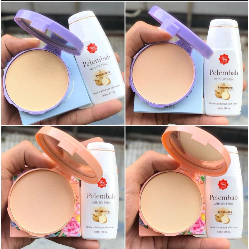 Paket Viva 2in1 | Bedak Padat + Viva Pelembab Bengkuang.
