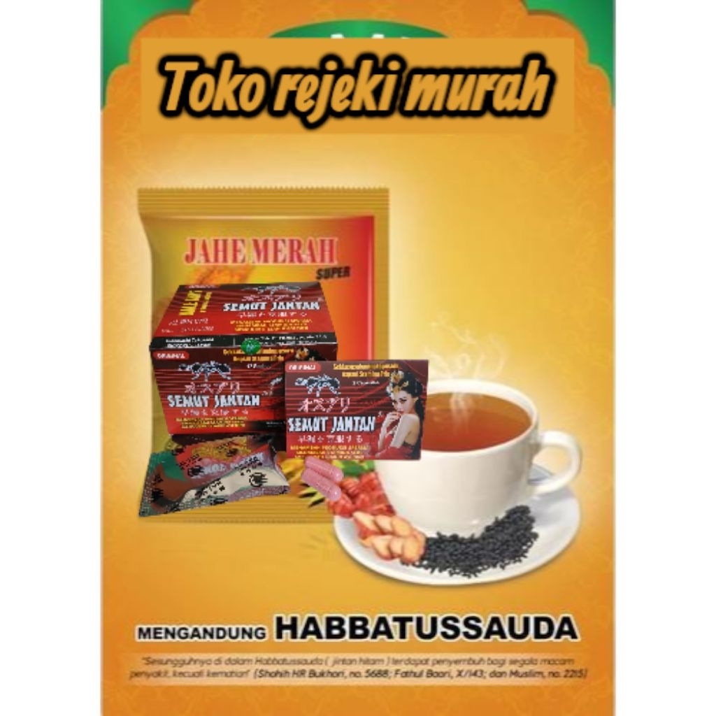 

minuman instan tradisional herbal alami seh+mu+t 12 saset