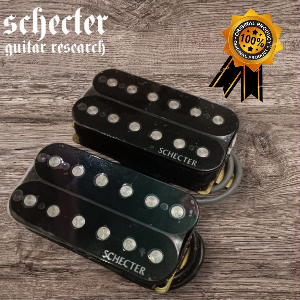 pickup gitar elektrik schecter original double humbucker