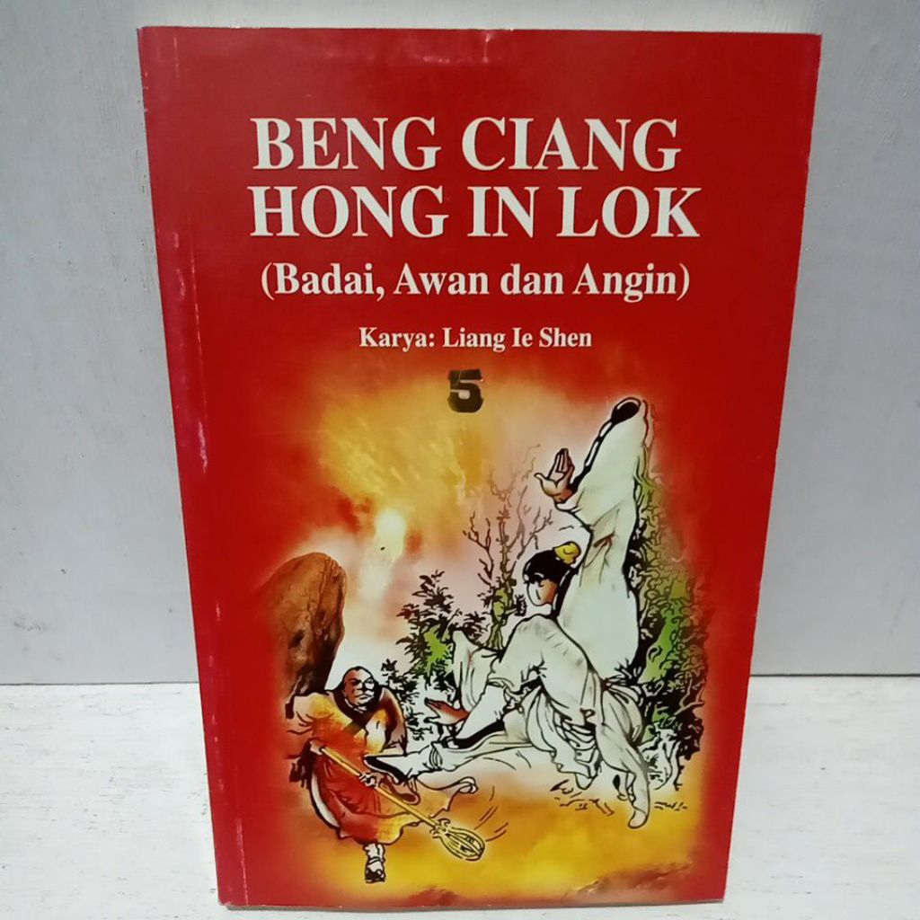 Buku Original BENG CIANG HONG IN LOK (BADAI AWAN DAN ANGIN) - LIANG LE SHEN