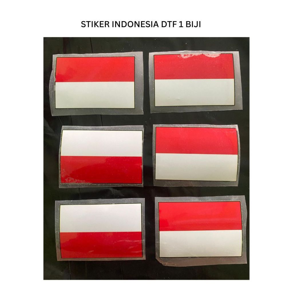 

Sticker Bendera Indonesia Tinggal Tempel isi 1 Pcs