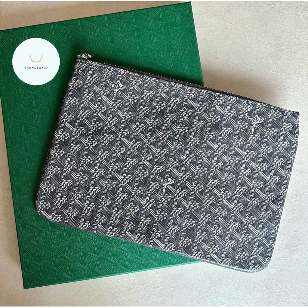 Goyard Pochette Senat MM Grey