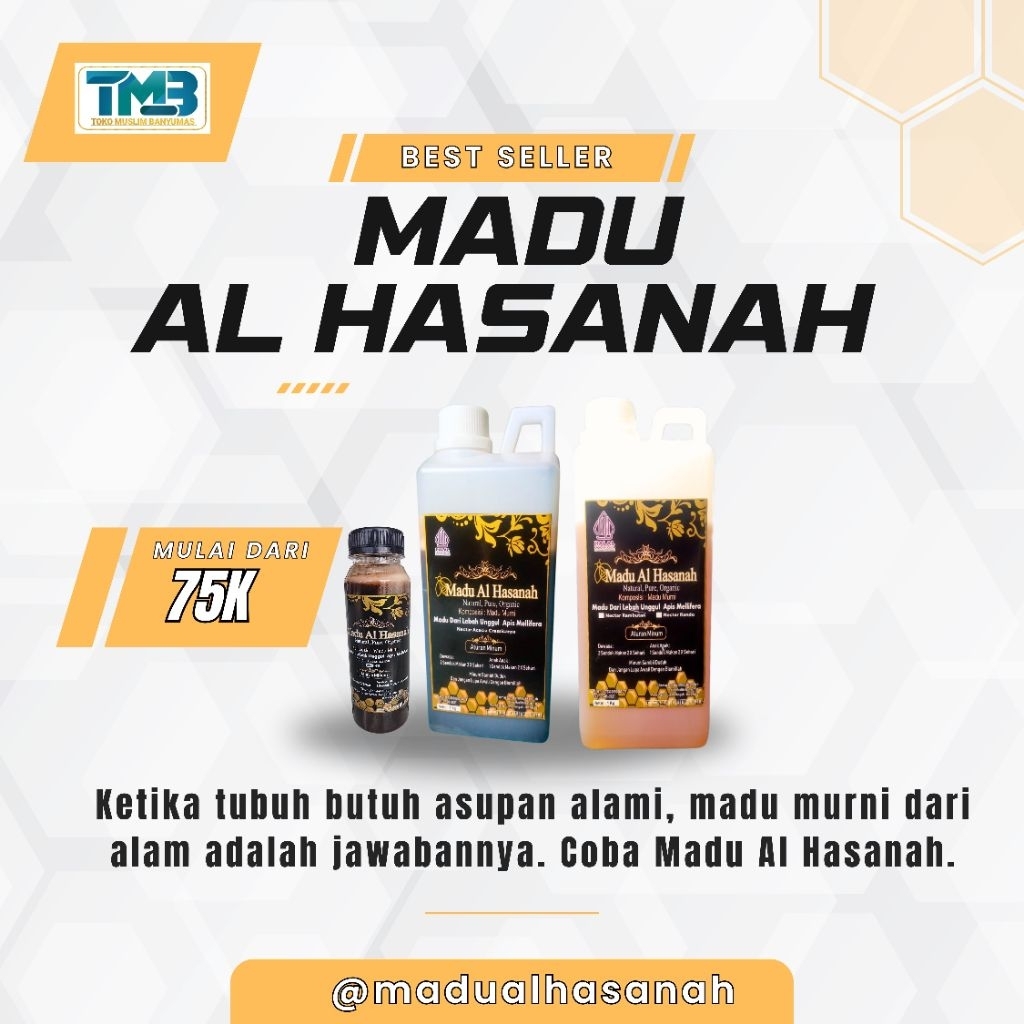 

madu randu,madu al Hasanah 1kg