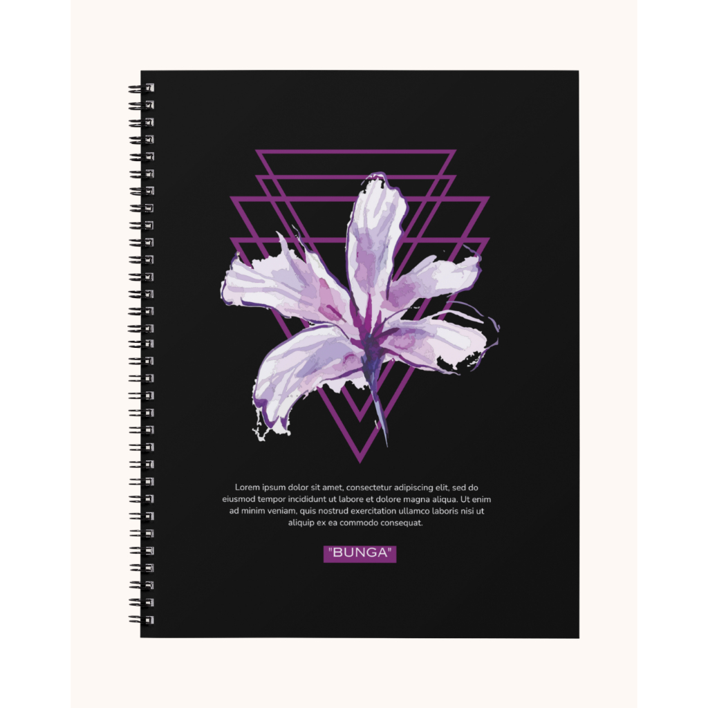 

Notebook Reflektif A5 Spiral – 50 Halaman Hitam Putih | HVS 80gsm & 100gsm – Bunga